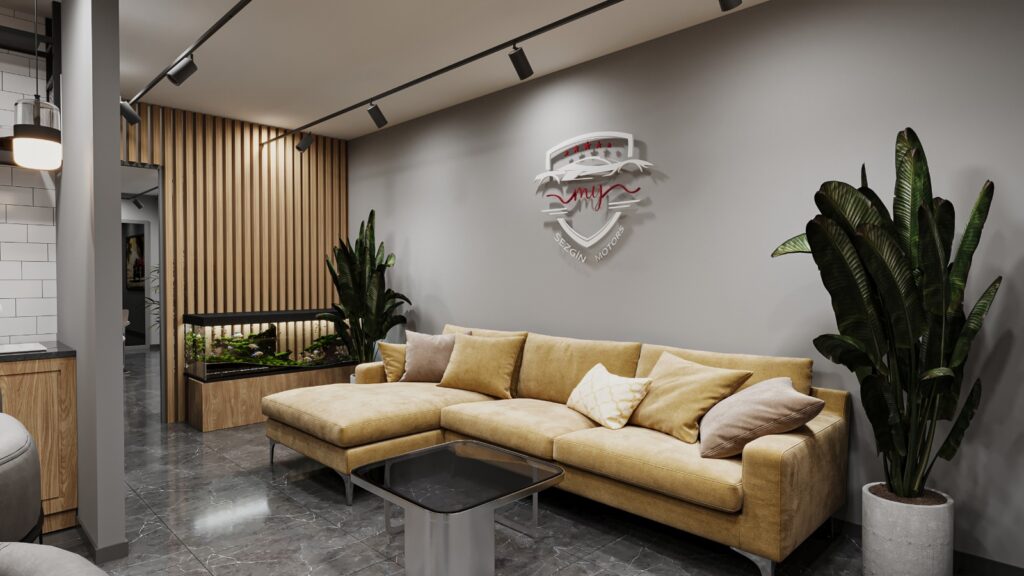 Sezgin Oto Mağaza Tasarımı