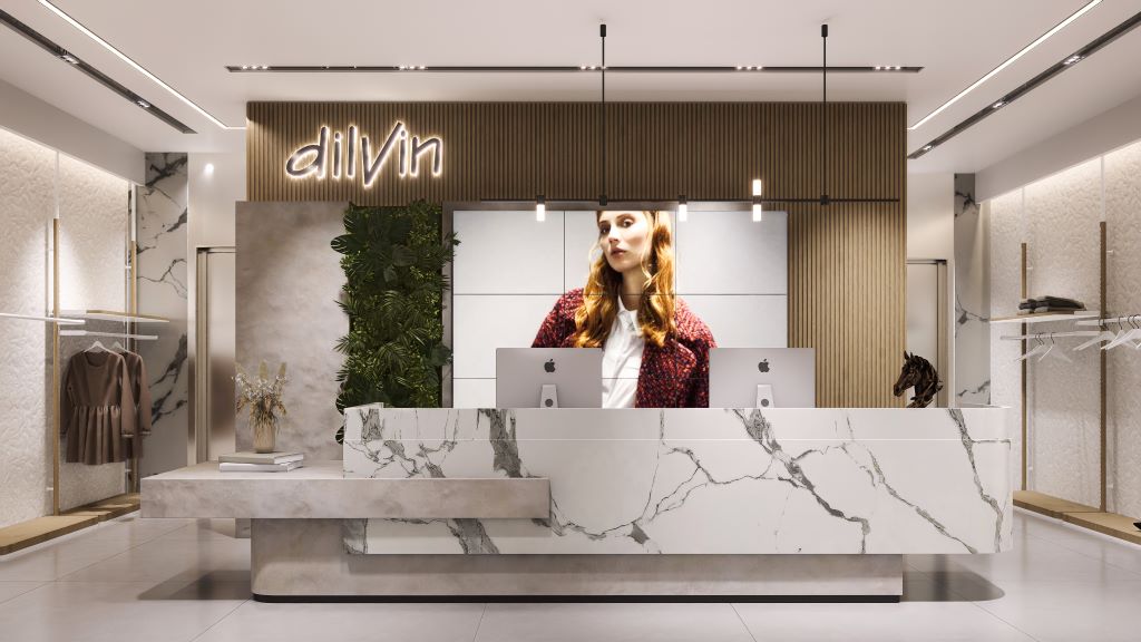 Dilvin Merter Mağaza Dekorasyonu Tasarımı