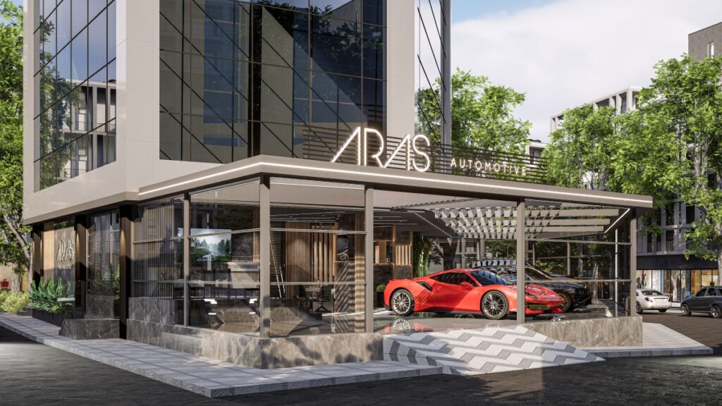 Aras Otomotiv Galerisi Ofis Tasarımı