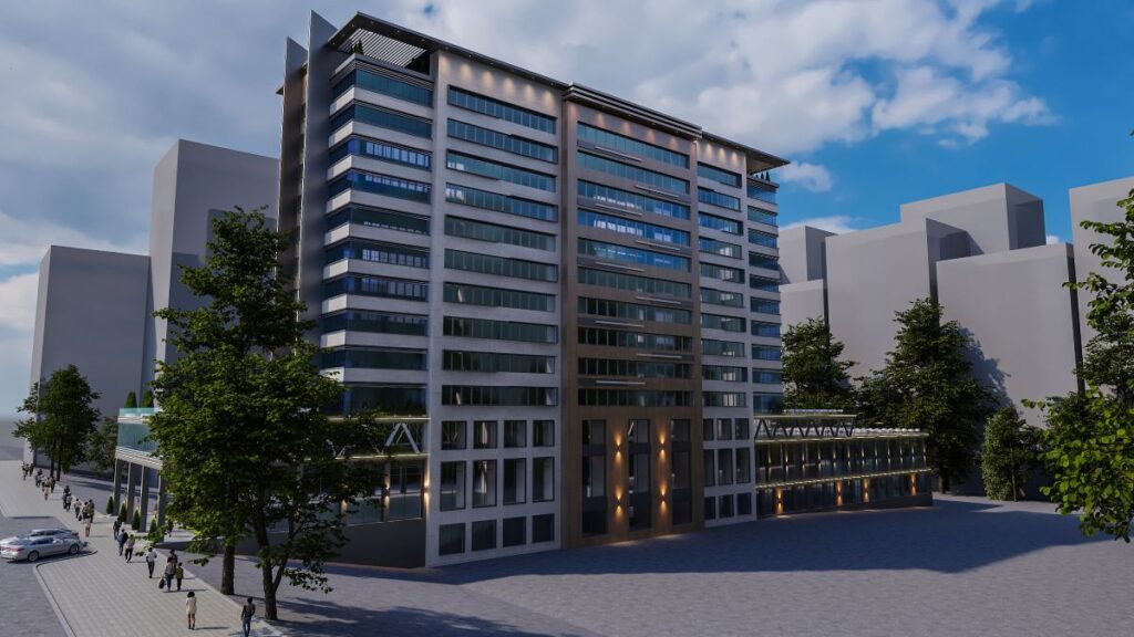 Birlik İnşaat Otel Dış Cephe Tasarımı