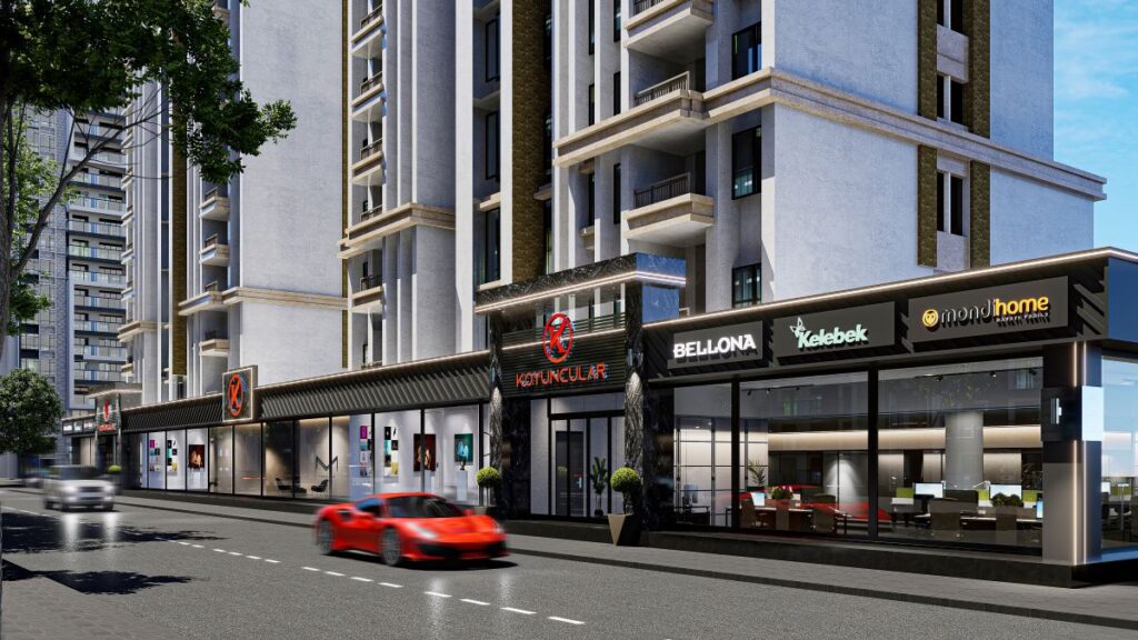 Koyuncular AVM Bolu Dış Cephe Tasarımı