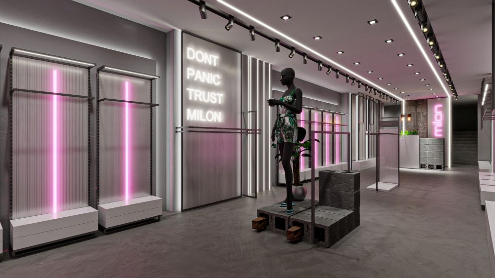 Milon Merter Mağaza ve Cephe Tasarımı