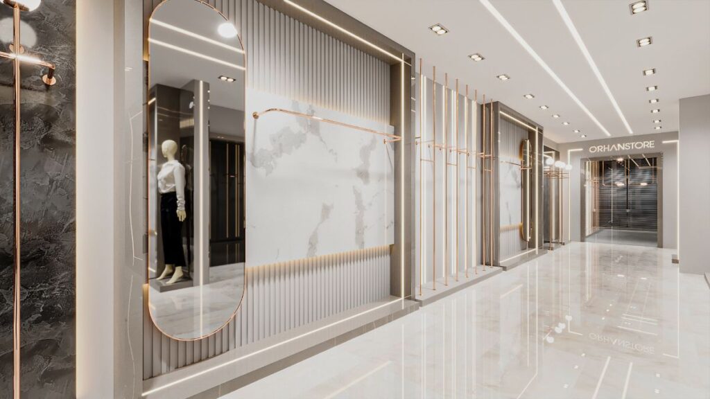 Orhan Store Şişli Giyim Mağazası Tasarımı