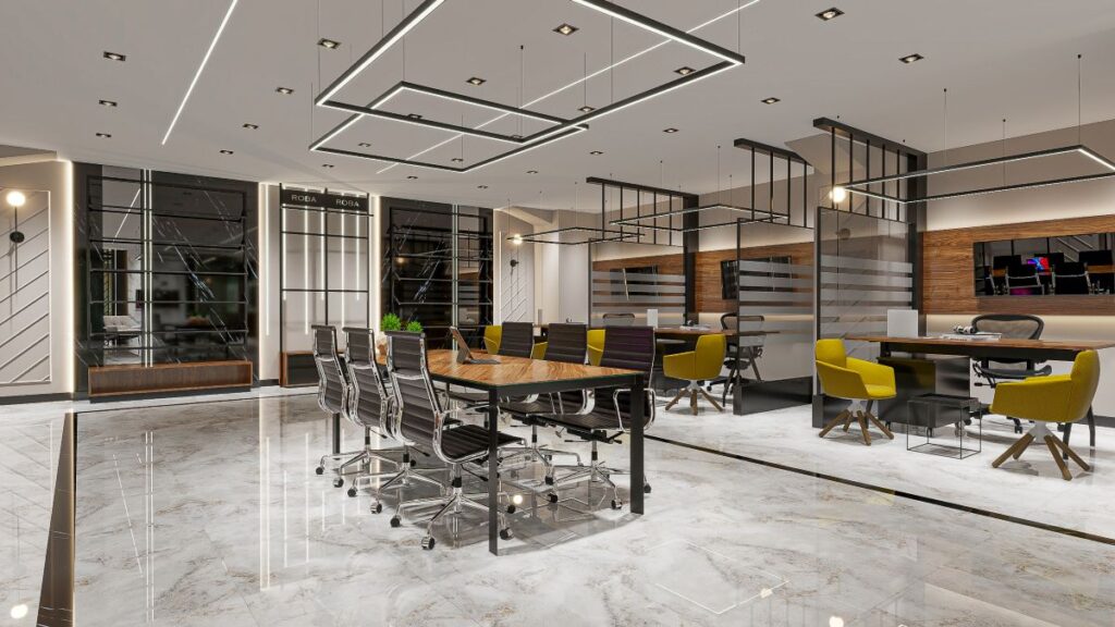 Roba Kumaş Mağaza Ofis Showroom Tasarımı