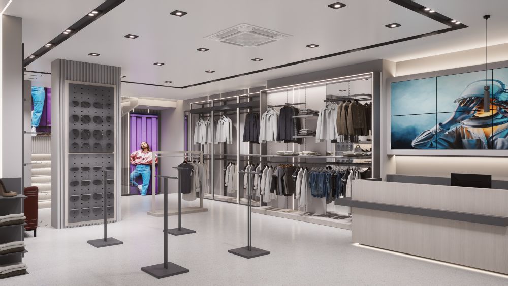 Sunar Alanya Mağaza ve Cephe Tasarımı