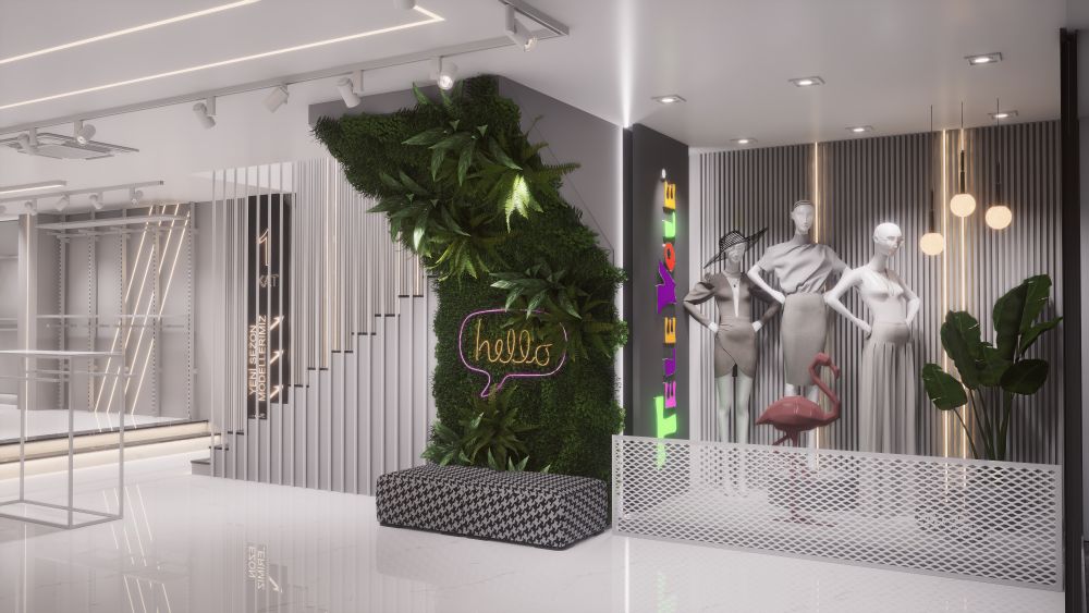 Televole Giyim Mersin Mağaza Dekorasyonu