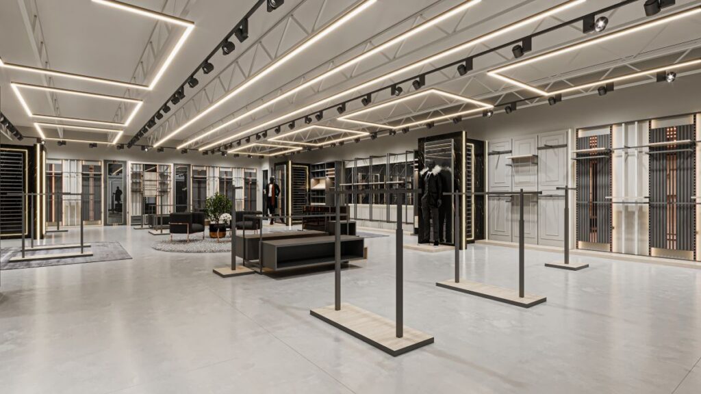 Vercini ABD İç Mekan Mağaza Tasarımı