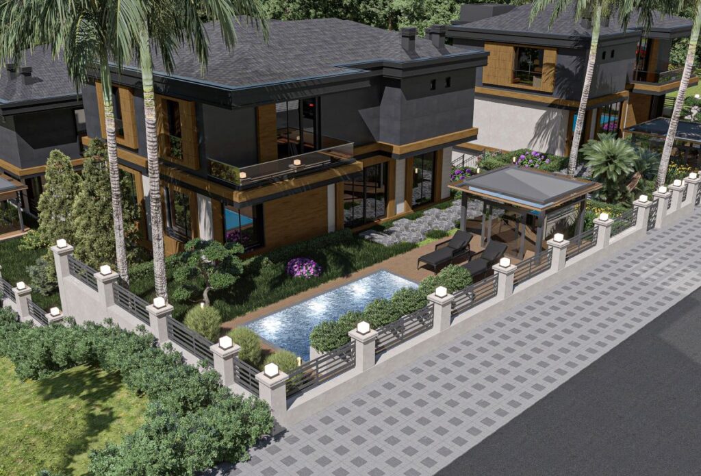 Yürekli İnşaat Gaziantep Villa Tasarımı Projesi