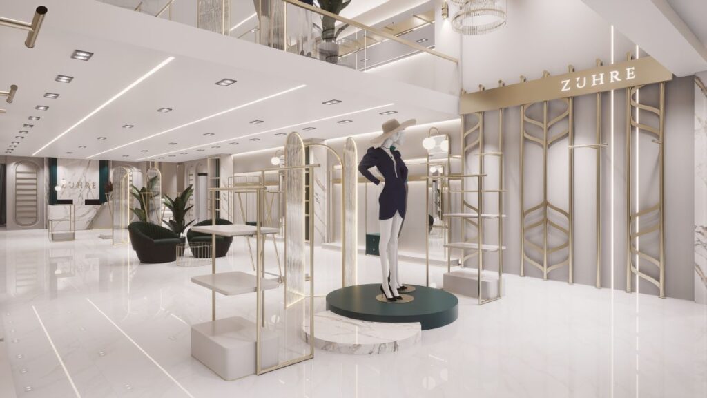 Zühre Van Giyim Mağazası Dekorasyonu Tasarımı
