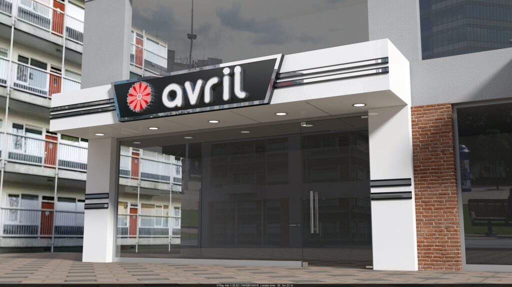 Avrik magaza kompozit cephe kaplama